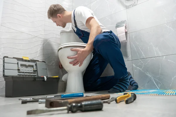 a male plumber uncloging a sink from The Cedar Park Plumber in Cedar Park, TX - Slab detection and repair